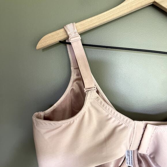 Soma Stunning Support Unlined Minimizer Bra Size 40G Adobe Rose Nude Pink Mauve - Picture 11 of 16